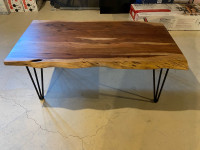 Structube Solid Wood Live Edge Table