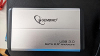Gembird USB 3.0 2.5'' enclosure + Hitachi SSD 250Gb