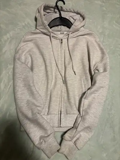 Ladies Garage grey zip up hoodie - XS, View more