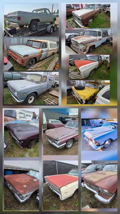 ☆☆12☆☆ CLASSIC cars and trucks, Each individually priced having certain qualities or flaws. If it ca...