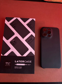 iPhone 14 Pro Max Latercase en fibre de carbone