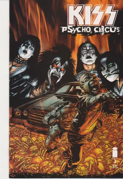 Image Comics - Kiss: The Psycho Circus - 22 comics., View more