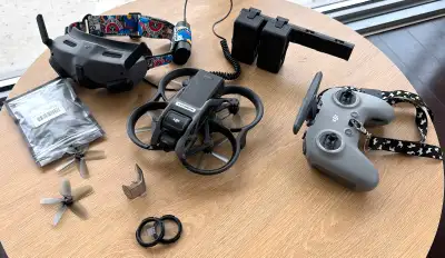 DJI Avata FPV Full Combo — Like New, Low Flight Time, Extras, View more