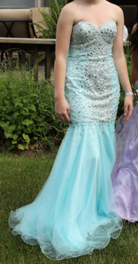 Light Blue Prom/Special occasion Dress