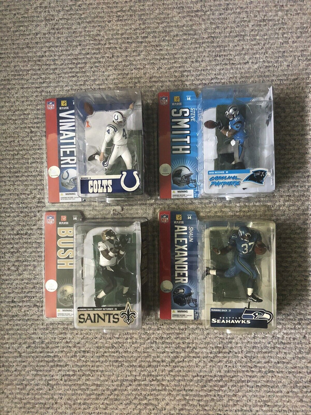 McFarlane 6” NFL figure Series 14 in Arts & Collectibles in City of Toronto