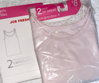 Joe Fresh Kid Girl's 2 Pack Undershirts - Size 4T