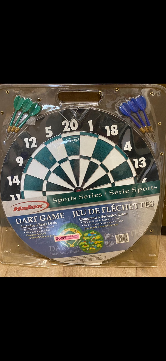 Halex dart board for sale in Toys & Games in Penticton