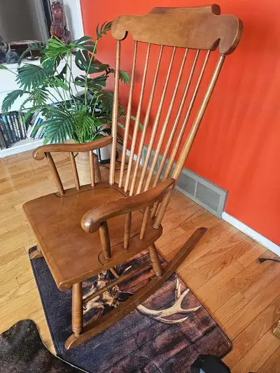 wooden rocking chair, View more