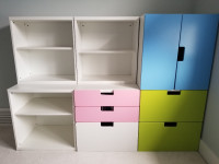 Ikea SMASTAD storage door and drawers