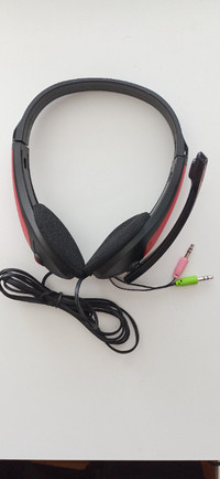New Stereo Headset/Headphones with Microphone