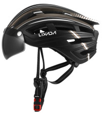Lixada Mountain Bike Helmet Motorcycling Helmet with Back Light 