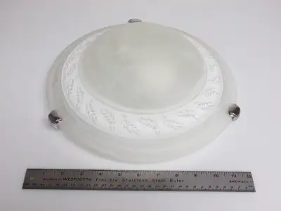 Medium SFORZIN Italy ceiling opaque light, LED bulb 30cm wide, View more