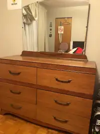 Knechtel 6-Drawer Dresser with Mirror