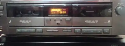JVC TD-W207  Stereo Double Cassette Deck, View more
