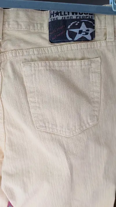 Women's Soft Yellow Flared Hollywood Jeans-32, View more