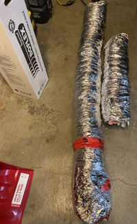 5"x6' INSULATED AIR DUCT