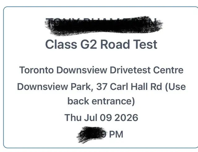 ROAD TEST EXPRESS G2-G BOOKING, DRIVE LESSONS524855387074734083