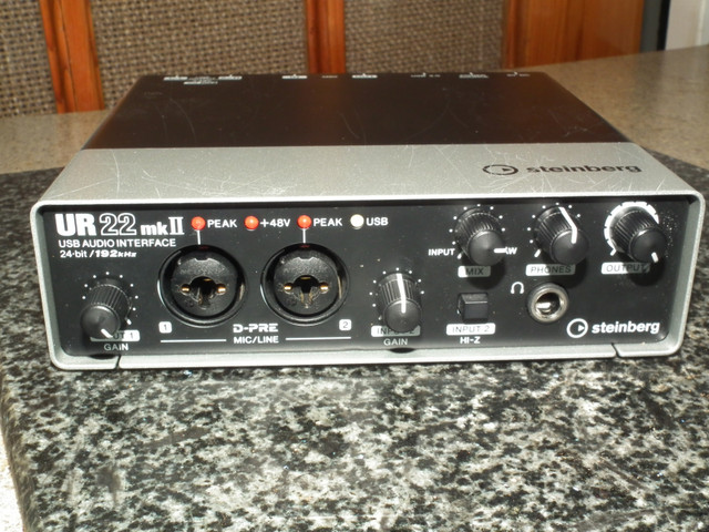 Steinberg - UR22 MKII USB Audio INTERFACE 24bit/192kHz in General Electronics in City of Toronto - Image 2
