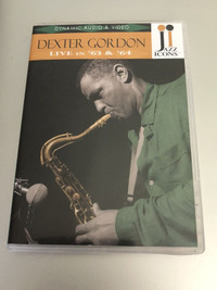 Dexter Gordon live in 63 and 64 jazz icons DVD
