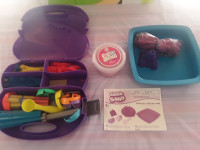 Kids KINETIC SAND kit, USED 