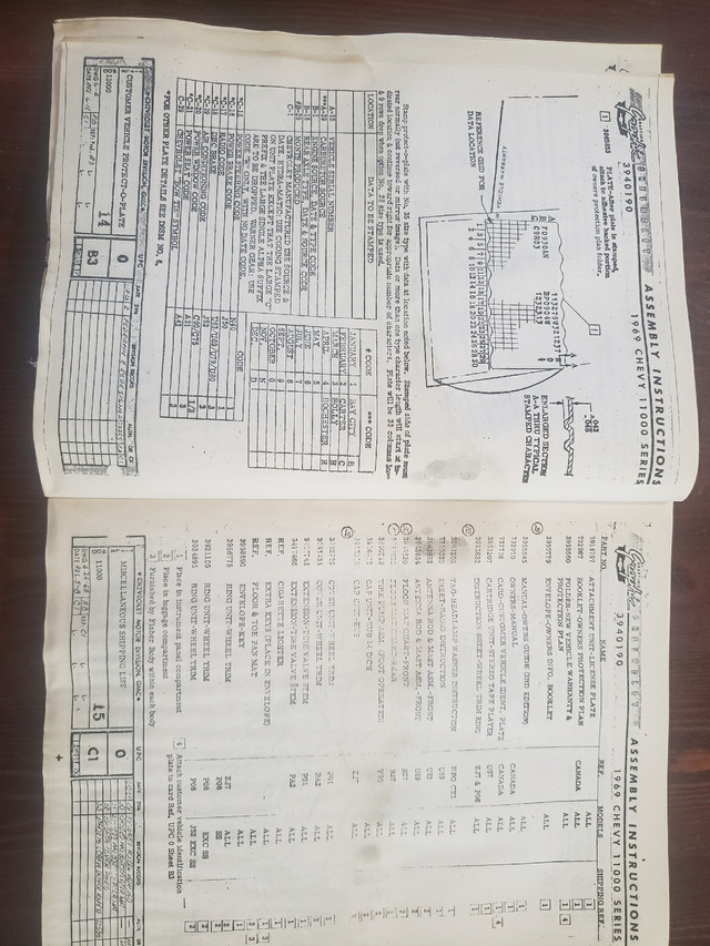 3rd Gen Nova/Acadian GM assembly manual in Other Parts & Accessories in Kamloops - Image 3
