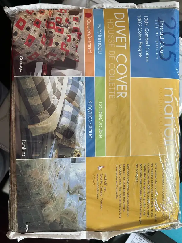 Queen duvet cover in Bedding in Markham / York Region - Image 3