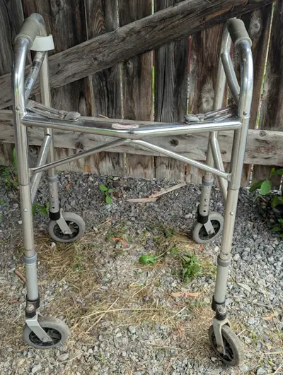 Lightweight foldable walker, View more