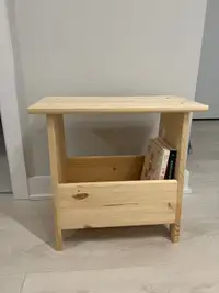 Ikea Solid Wood Bedside Table/ coffee Table 