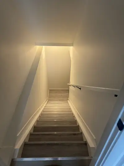 Two bedroom basement suite with built in kitchen and laundry for rent south Edmonton in laurel. Clos...