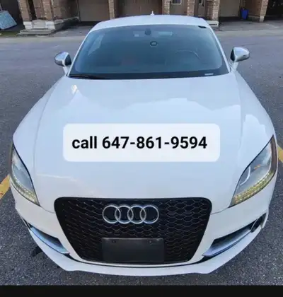 If you are reading it's available Good condition in and out for the age 2011 Audi TTS AWD white on r...
