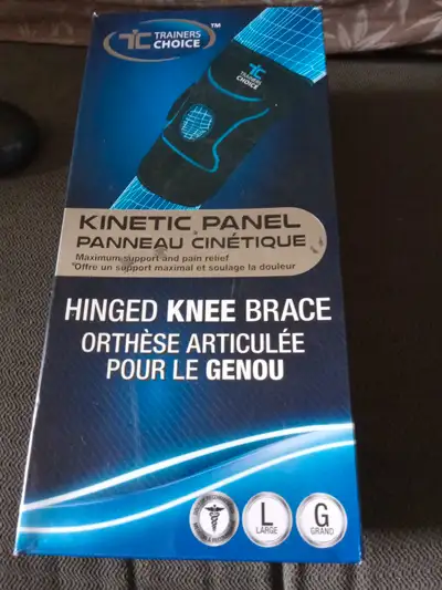 New Trainers Choice Large Hinged Knee Brace Reg $100 now $50. Please see my other listings. Call or...