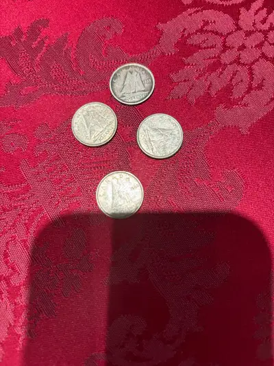 Looking for old dimes & quarters please let me know if you have anything Would be willing to buy for...