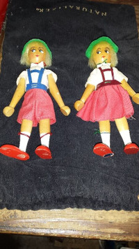 WOOD DOLLS MADE IN POLAND