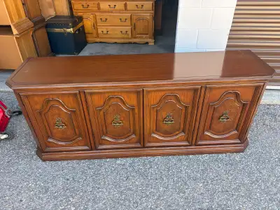 Free delivery used Wooden Credenza with Storage, View more