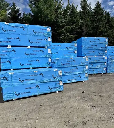 Flash sale on Rigid Foam Insulation! While quantities last. STYRORAIL FOAM P300 R8.4 - 2" X 2’ X 8’...