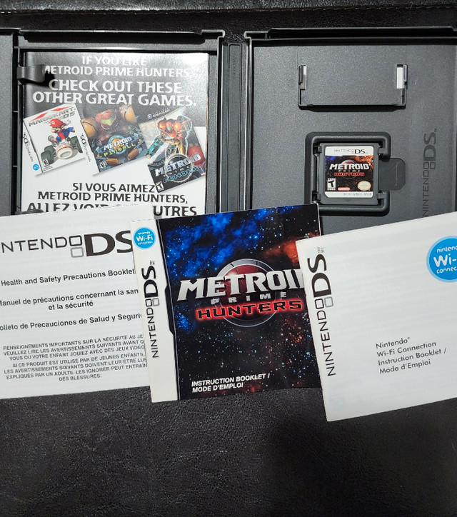 Metroid Prime Hunters Nintendo DS complet dans Nintendo DS  à Sherbrooke