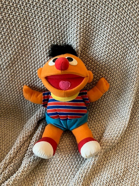 Vintage 90's Sesame Street Tickle Me Ernie doll in Toys & Games in Mississauga / Peel Region