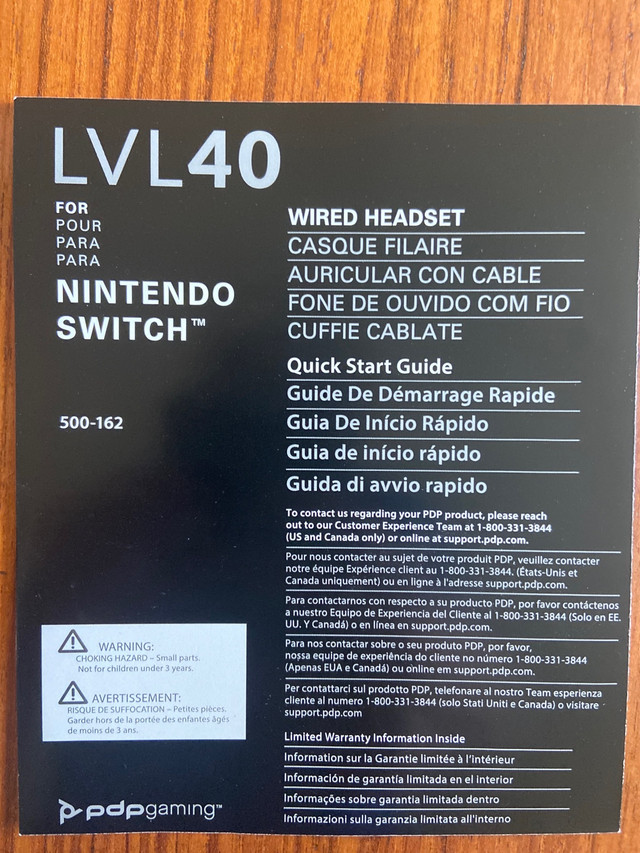 Airlight Wired Headset in Nintendo Switch in Calgary - Image 2