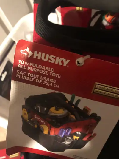 Husky foldable all-purpose tote, View more