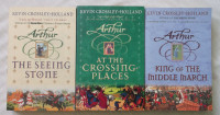 King Arthur Book Series by Kevin Crossley-Holland 3 Paperbacks
