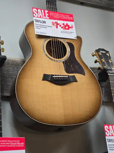 SALE! Taylor 514ce Red Ironbark Grand Auditorium w/Case, View more