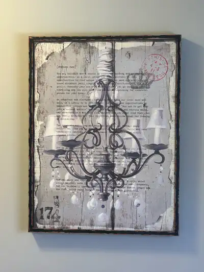 Wooden Chandelier Art, View more