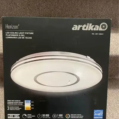 LED Flush Mount Ceiling Light, 13" – Dimmable, 1800 Lumens, 3 Co, View more
