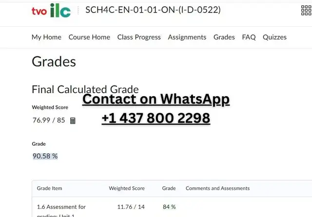 ILC/TVO All Courses and Assignments help available63735896164353123