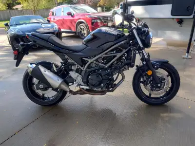 2022 SV650 Black 5322km Regular maintenance Fully stock Frame sliders