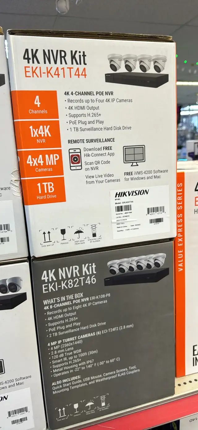 EKI-K164T412 Hikvision NVR kit @Angel Electronics Mississauaga  in Cameras & Camcorders in Mississauga / Peel Region - Image 5