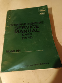 1975 Volvo 164 repair manual