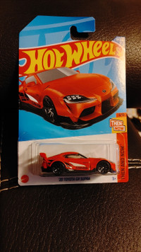 2022 Hot Wheels Red Toyota GR Supra 220/250 Then and Now #5/10 