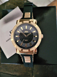 JBW Men's JB-6225-J Diamond Gold Plated Watch