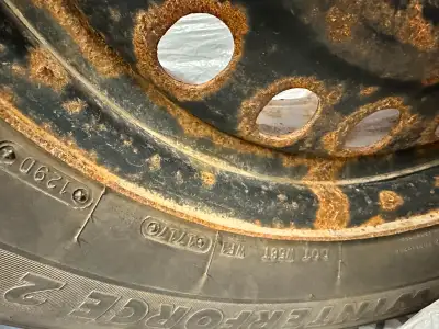 4x 245/65R17 on steel wheels for a Nissan Murano
